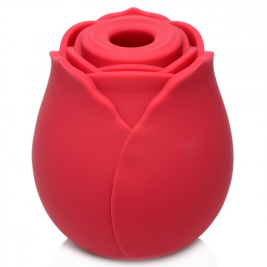 Rose Bud Lover's Gift Box Clit Suction Rose - Red