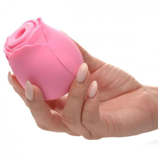 Rose Bud Stimulator Suction Clit - Pink