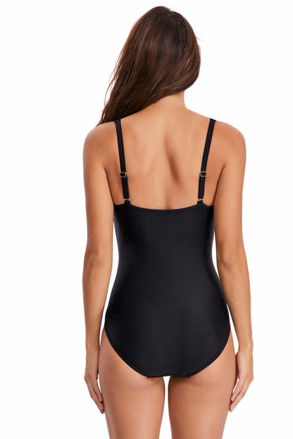Backless One-Piece Swimsuit